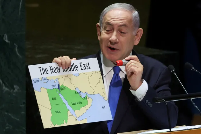 iddia-ingiliz-basinindan-trumpin-gazze-plani-ortaya-cikti-eski-ingiliz-basbakani-yer-alacak-1758895766352.jpg Gazze'de yüz binleri katleden Netanyahu BM kürsüsünde (AFP)