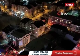 Bursa'da otel yangını! 5 kişi mahsur kaldı