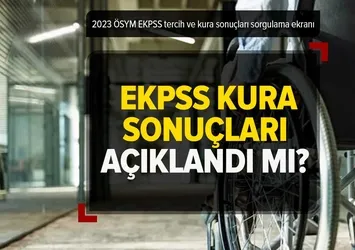 EKPSS tercih sonuçları AÇIKLANDI! 2023 ÖSYM Engelli memur yerleştirme sonucu sorgulama! Lisans, önlisans, ortaöğretim TABAN PUANLARI!