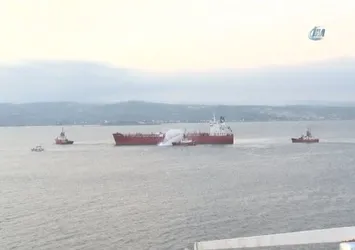Çanakkale Boğazı'nda tanker kazası