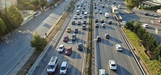İstanbul’da trafik çilesi! İstanbul’da trafik yoğunluğu yüzde 65’e çıktı