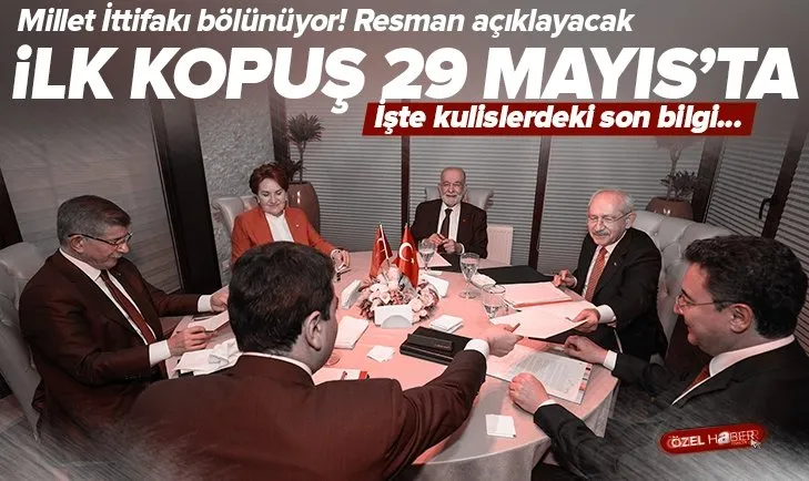 Millet İttifakı’nda ilk kopuş 29 Mayıs’ta! Ahmet Davutoğlu formülü 29 Mayıs’ta açıklayacak! İşte kulislerdeki son bilgiler...