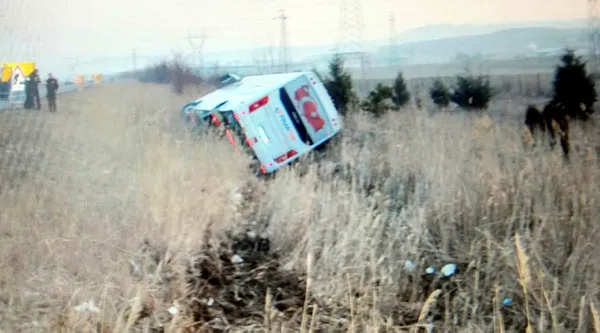 Ankara Kahramankazan'da feci kaza - 1