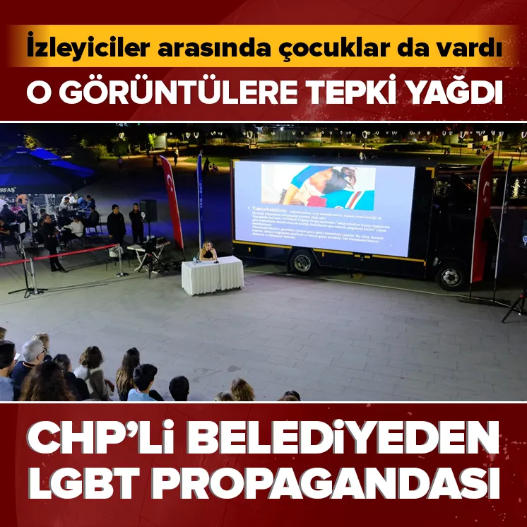 CHP’li belediyeden tepki çeken LGBT propagandası!