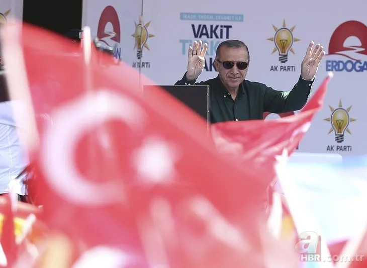 Cumhurbaşkanı Erdoğan Kahramanmaraş mitinginde mahşeri bir kalabalık vardı