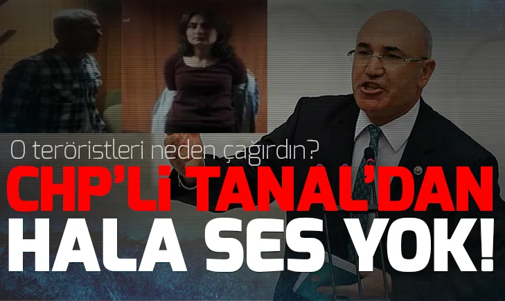 DHPK-Cli teröristleri Meclise çağıran CHPli Tanaldan ses yok!
