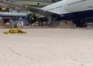 Havalimanında şok! Temizlenmesi iki hafta sürecek