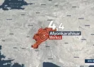 Afyonkarahisar’da 4,4’lük deprem