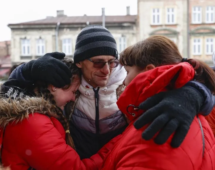 Rusya Ukrayna savaşında yürek burkan görüntüler! Burası mağdurların son çıkış kapısı