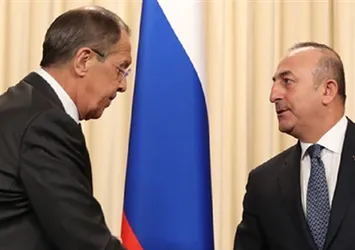 Çavuşoğlu Lavrov ile görüştü