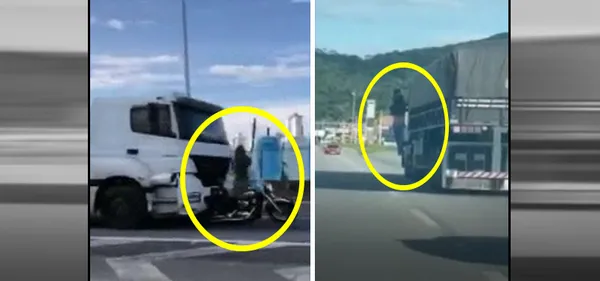 Brezilya’da amansız takip! Eşini öldüren kamyonun kapısında 32 kilometre boyunca asılı kaldı - 3