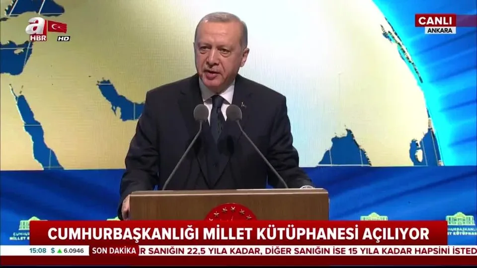 Başkan Erdoğan’dan Cumhurbaşkanlığı Millet Kütüphanesi Açılış Töreni’nde önemli açıklamalar |Video