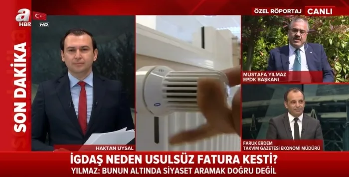 İGDAŞ faturaları iptal edilecek mi? EPDK Başkanı Mustafa Yılmaz A Haber’de açıkladı - 1
