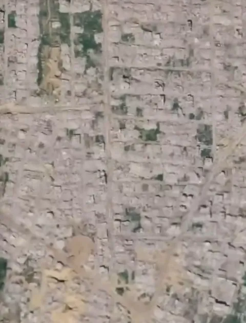1790611547553.jpg Katil İsrail Gazze'yi enkaza çevirdi! Katliamın ve vahşetin boyutu uydu görüntülerinde - 1