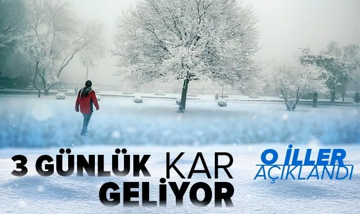 meteoroloji den 3 gun kar yagacak uyarisi hangi illere kar yagacak istanbul a kar yagacak mi a haber son dakika gundem haberleri