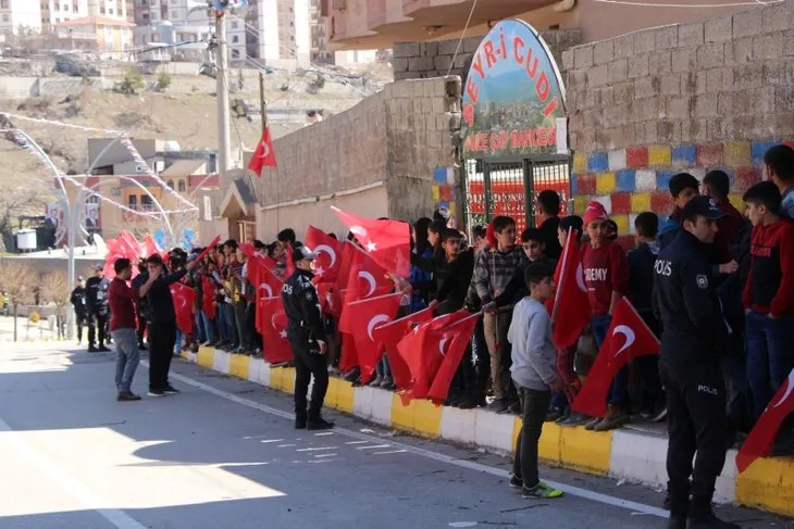 Başkan Erdoğan'a Şırnak'ta sevgi seli