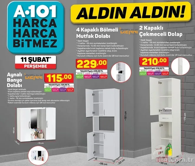 A101'de bu perşembe hangi ürünler indirimli olacak? 11 Şubat 2021 A101 aktüel ürünler kataloğu dolu dolu 8