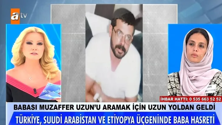 28 yıllık hasret sona erdi! Gerçekler Müge Anlı’da ortaya çıktı! Etiyopyalı Eman hiç görmediği amcasına kavuştu