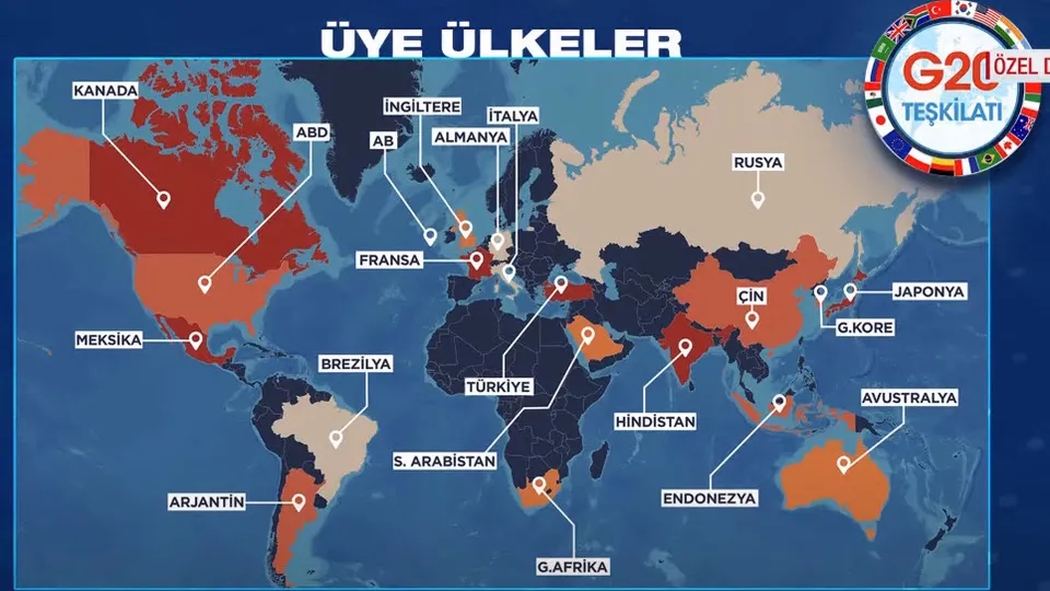 G20 nedir? G20 hangi ülkelerden oluşur?
