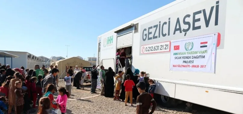 Depremzedelere bir aylık sıcak yemek