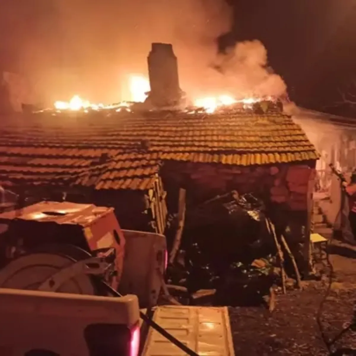 Balıkesir'de evde çıkan yangında 1 kişi öldü