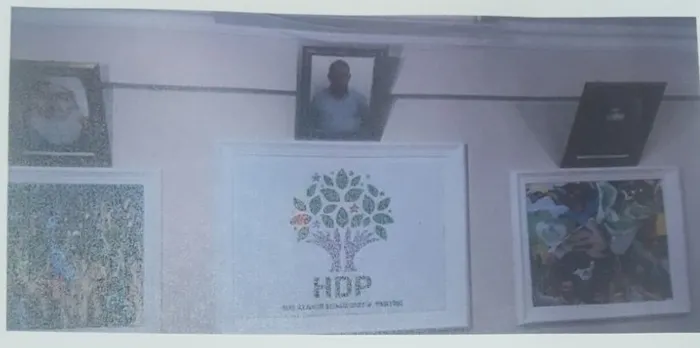 HDP Gebze İlçe Bürosu’nda Apo posteri! - 1
