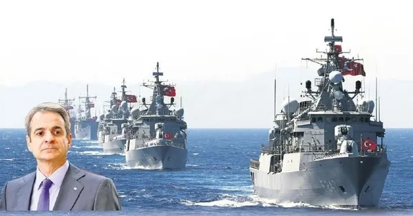 Başkan Erdoğan’ın açıklaması Atina’yı sarstı! ABD ve AB’den destek gören Miçotakis soluğu adalarda aldı