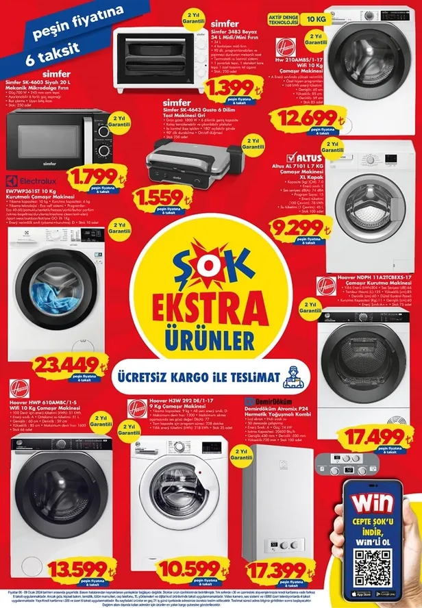 ŞOK 13 Ocak aktüel ürünler kataloğu! ŞOK’ta Singer Tiftik Makinesi 249 TL, Kadın / Erkek Gondol Terlik 64,95 TL, Kadın Uyku Çorabı 27,95 TL’ye satışta
