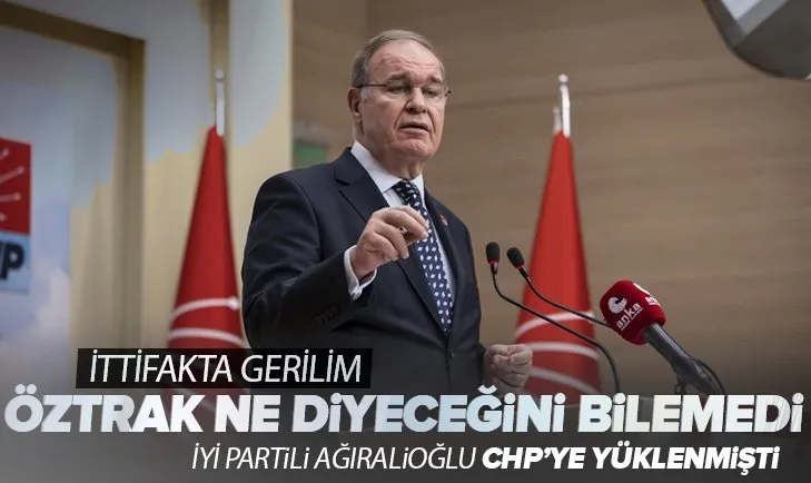 CHP’li Faik Öztrak’tan CHP’yi hedef alan ittifak ortağı İYİ Partili Yavuz Ağıralioğlu’na cevap