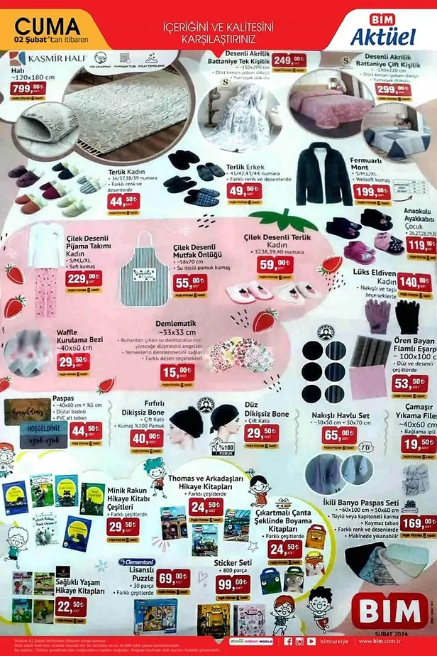 2 ŞUBAT BİM AKTÜEL KATALOĞU: BİM’de başta ev hanımları olmak üzere yüzlerce üründe indirim geliyor! - 6
