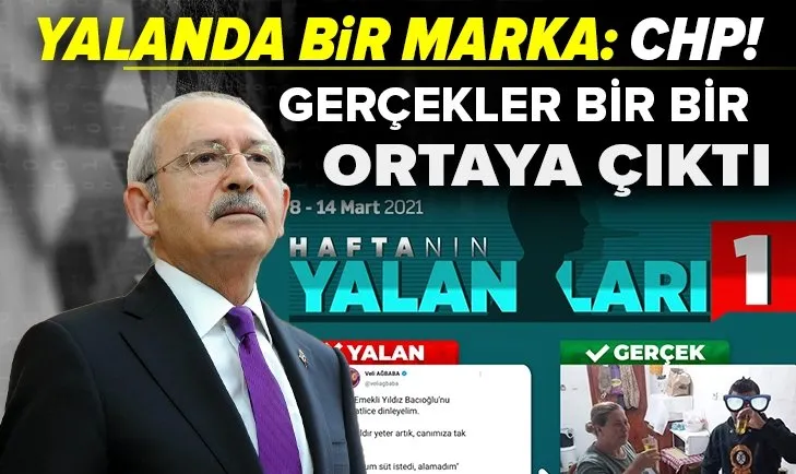 Yalanda bir marka: CHP! İşte CHP'li yetkililerin son günlerde söylediği 5 büyük yalan