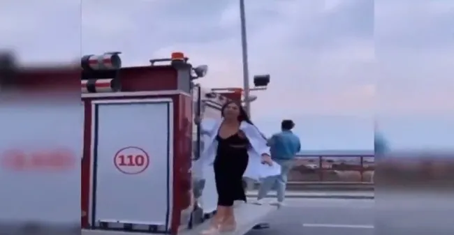 İzmir itfaiyesinde skandal görüntüler: 3 kadın aracı kullanıp video çektiler! Soruşturma başlatıldı - 4
