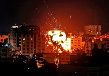 Son dakika: İsrail ordusu Gazze'yi vurdu!