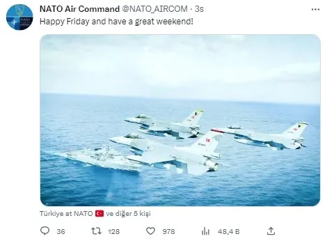 1675444182419.jpg NATO'dan Türk F-16'ları ile paylaşım! Sosyal medyada ilgi gördü - 2