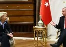 Başkan Erdoğan, AB Komisyonu Başkanı ile görüştü