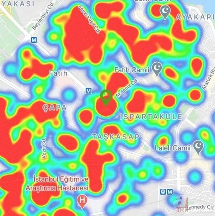 İstanbul’un ilçelerinde koronavirüs risk durumu nasıl? İşte İstanbul’un risk haritası