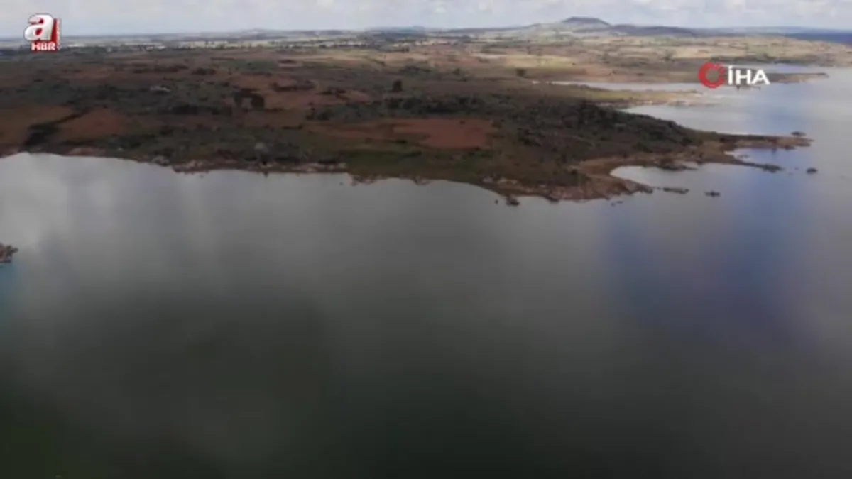 Tekirdağ'da Naip Barajı ölü hacme indi