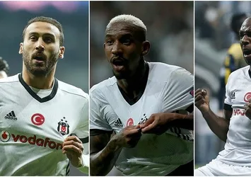 Cenk Tosun, Ryan Babel ve Anderson Talisca Beşiktaş'ı uçurdu