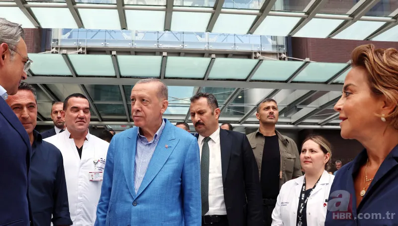 Başkan Recep Tayyip Erdoğan Ali Sabancı ve Vuslat Sabancı çiftini ziyaret etti! Ali Sabancı'nın kaza sonrası ilk fotoğrafı 4