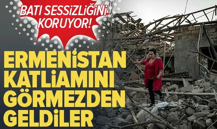 Batı medyası sessizliğini koruyor! Ermenistan'ın kalleş saldırısını görmezden geldiler!