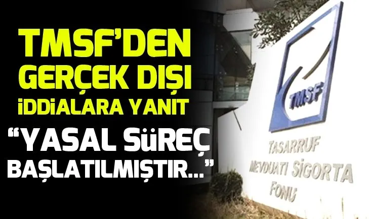 TMSF'den kayyum ücretlerine ilişkin açıklama