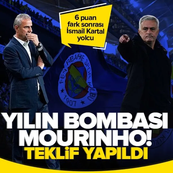 Fenerbahçe’de yılın bombası! Jose Mourinho’ya teklif yapıldı! İsmail Kartal ile yollar ayrılıyor...