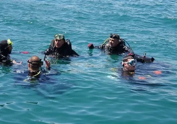 Antalya'da deniz dibi temizliği yapıldı