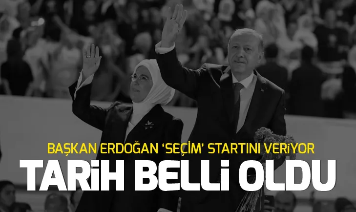 Başkan Erdoğan yerel seçim startını veriyor