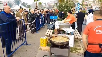 Tonlarca hamsi dağıtıldı