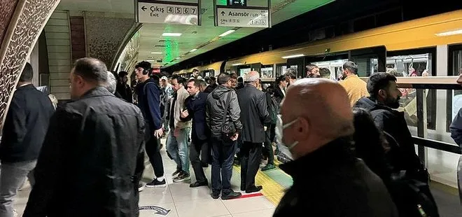 Üsküdar-Samandıra metrosunda arıza! Seferler aksadı