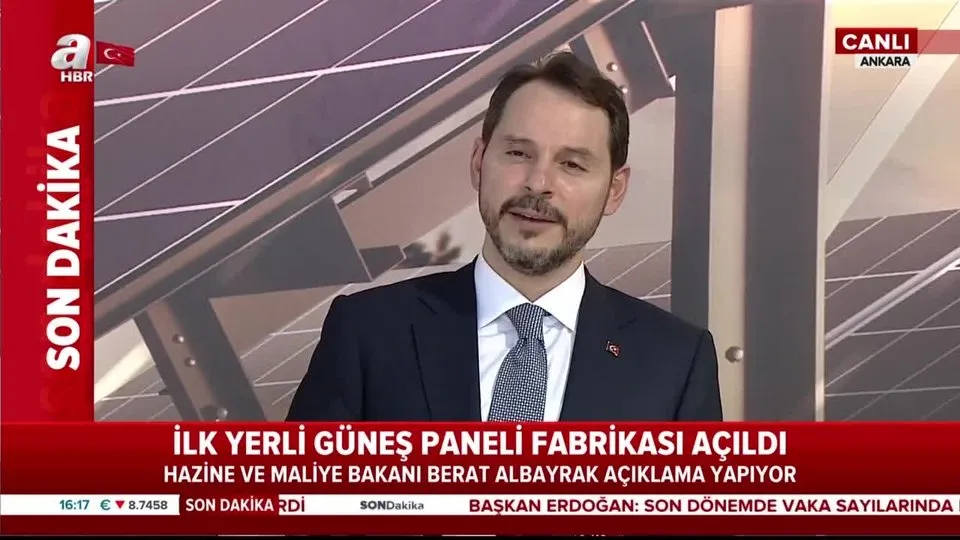İlk yerli güneş fabrikası açıldı! Bakan Albayrak’tan açılış sonrası önemli açıklamalar