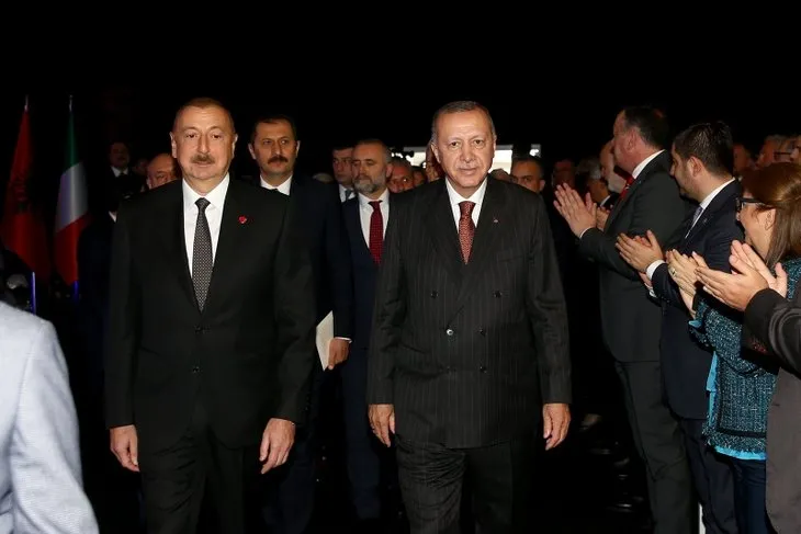 TANAP Avrupa’ya bağlandı! Başkan Erdoğan ve İlham Aliyev butona birlikte bastı