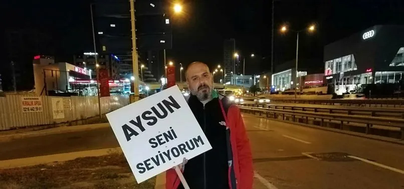 Eşiyle barışmak için İstanbul'dan Ankara'ya yürüyecek