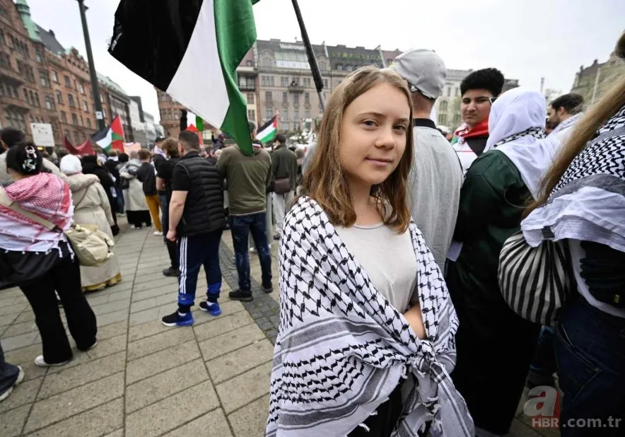 İklim aktivisti Greta Thunberg Özgürlük Filosu'yla Gazze yolcusu 6